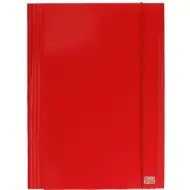 Spirit: Rote Karton-Gummimappe A4 900g
