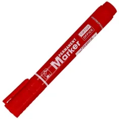 Spirit: Roter alkoholbasierter Filzstift mit runder Spitze 1–3 mm