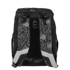 Spirit: Schultasche/Rucksack mit Basketballmuster, 4-teiliges Set, 32×19×44 cm Bild 3