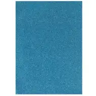 Spirit: Selbstklebender glitzernder Dekorationsschaumstoff in Hellblau A/4 1 Stück
