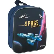 Spirit: Space Journey Raumschiff 3D-Muster abgerundeter Kindergartenrucksack 30x25x12cm