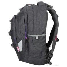 Spirit: Urban schwarz-lila ergonomischer Schulrucksack Bild 3
