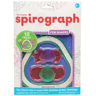 Spirograph: FUN Shapes Spirograph - Unterhaltsame Formen 10-teiliges Kreativ-Set