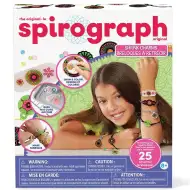 Spirograph: Kreatives Set für bügelbare Schmuckstücke