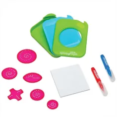 Spirograph: Reise-Spirograf mit Aufbewahrung, kompakte Größe, 10-teiliges Set Bild 3