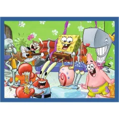SpongeBob 4-in-1 Puzzle mit 35, 48, 54 und 70 Teilen - Trefl Bild 5
