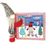 Springe, Kumpel, Plüschfreund mit Bilderbuch - Weihnachtswichtel