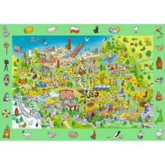 Spy Guy 100-teiliges Puzzle Polen - Trefl Bild 2