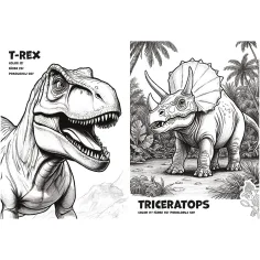 Spy Guy Dinosaurier Malbuch – Trefl Bild 2