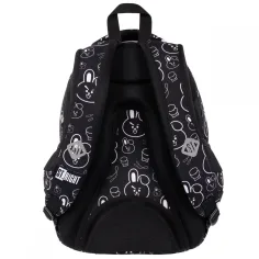 St. Right Clever Bunny vierfächriger Schulrucksack BP06 42x31x22cm Bild 2