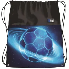 St.Right Cosmic Soccer Turnbeutel, Sporttasche 34 x 43 cm
