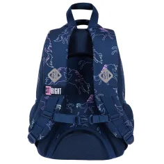 St.Right Dream Einhorn dreifach unterteilte Schultasche, Rucksack 39x27x17cm Bild 2