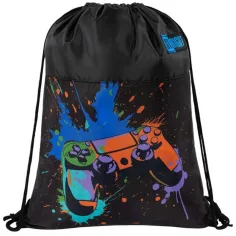 St.Right Game Controll Splash Turnbeutel, Sportbeutel 34 x 43 cm
