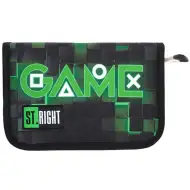 St.Right Green Game aufklappbares Federmäppchen PC03 20,5x14x3,5 cm