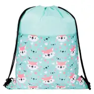 St.Right Lovely Fox Turnbeutel, Sportbeutel 43x32cm