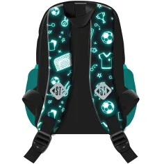 St.Right Neon Fußball-Schulrucksack BP70 32x22x11,5 cm Bild 2
