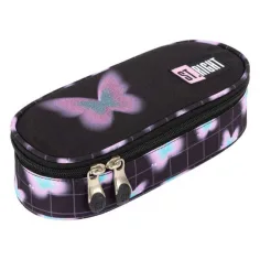 St.Right Pastel Butterfly ovales Federmäppchen PC01 23 x 9,5 x 6 cm