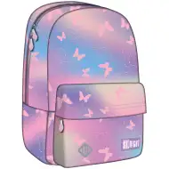 St.Right Pink Butterfly rosa Schmetterling-Schulranzen, Rucksack BP33 40x27x17cm