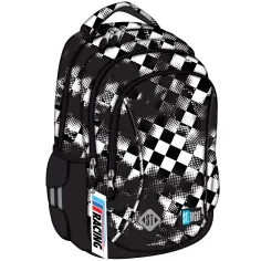 St.Right Race Check ergonomische Schultasche/Rucksack BP73 46x31x20 cm