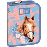 St.Right Romantic Horse Klappbares Federmäppchen PC03 20,5x14x3,5cm