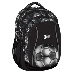 St.Right Silver Goal Schultasche, Rucksack BP04 43x32x20 cm