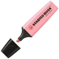 Stabilo: BOSS Original Pastell Textmarker in Rosa, 2-5mm Bild 2