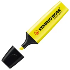 Stabilo: BOSS Original Textmarker in Gelb 2-5mm Bild 2