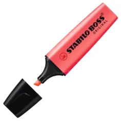Stabilo: BOSS Original Textmarker in Rot 2-5mm Bild 2