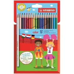 Stabilo: Color Buntstift-Set 18 Stück