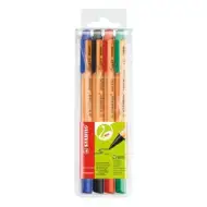 Stabilo: GREENpoint Faserschreiber 0,8mm 4er-Set