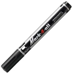 Stabilo: Mark-4-All Kugelspitz-Alkoholmarker in Schwarz