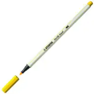 Stabilo: Pen 68 brush Pinselstift gelb