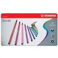 Stabilo: Pen 68 farbige Filzstifte 30er-Set