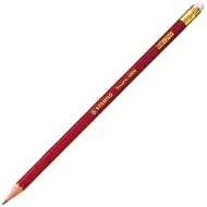 Stabilo: Swano HB Bleistift mit Radiergummi in Rot