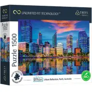 Stadtlichter Perth, Australien 1500-teiliges Puzzle - Trefl