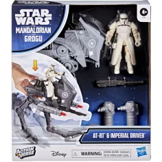Star Wars ActionVerse AT-RT Imperialer Fahrer Spielset - Hasbro
