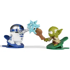 Star Wars Battle Bobblers R2-D2 vs Yoda Clip-Figur - Hasbro Bild 2