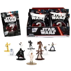 Star Wars Nanofigs sammelbare Metall-Überraschungsfiguren, 1 Stück - Jada Toys