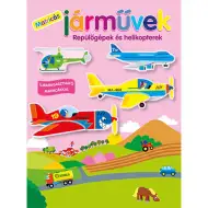 Stickerfahrzeuge - Flugzeuge und Hubschrauber Stickerheft