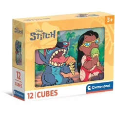 Stitch 12-teiliges Erzählwürfel-Set - Clementoni