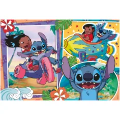 Stitch 2-in-1 Puzzle und Ausmalbild mit 250 Teilen, 50x35 cm – Lisciani Bild 2