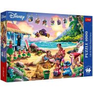 Stitch am Strand – 1000-teiliges Premium-Plus-Puzzle – Trefl