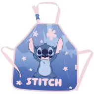 Stitch-mustern rosa-blaues Malkittel