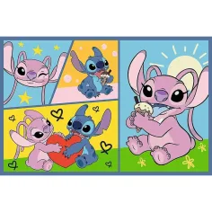 Stitch und seine Freunde 2x70 Teile Puzzle - Trefl Bild 3