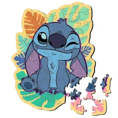 Stitchs tropisches Abenteuer 50-teiliges Holzpuzzle - Trefl Bild 2