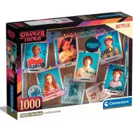 Stranger Things 1000-teilige Puzzle mit Poster - Clementoni