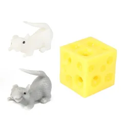Stretchy Cheese – Versteckmaus in zwei Varianten, 1 Stück Bild 2