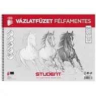 Student Spiral skizzenbuch B/4 ohne Rand