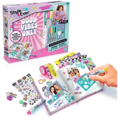 Style 4 Ever: Geheimes Tagebuch mit Dekorationsset und Aufklebern Bild 2