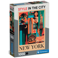 Style in the City New York Puzzle, 1000 Teile - Clementoni